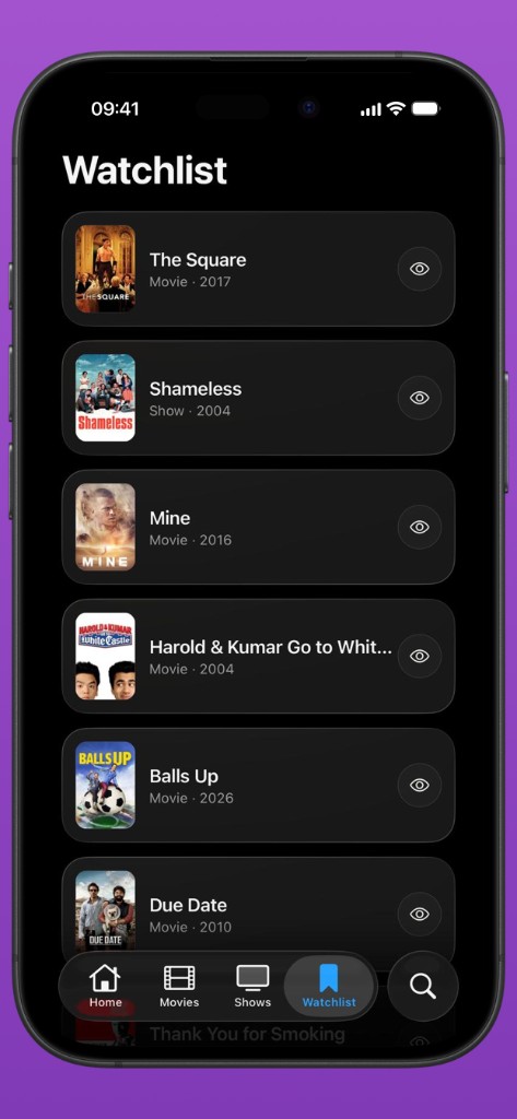 Rankd – Watchlist